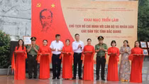 Khai mạc triển lãm “Chủ tịch Hồ Chí Minh với cán bộ và nhân dân các dân tộc tỉnh Bắc Giang”