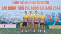 Đoàn CAND đoạt Huy chương Vàng tại Giải vô địch điền kinh các nhóm tuổi trẻ Quốc gia