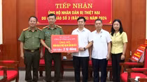 Bộ Công an hỗ trợ 2 tỷ đồng giúp tỉnh Lạng Sơn khắc phục hậu quả thiên tai