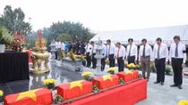 Truy điệu, an táng 106 hài cốt liệt sĩ Quân tình nguyện Việt Nam hy sinh ở Campuchia