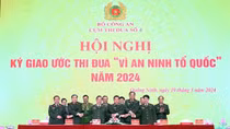 Cụm thi đua số 4 Bộ Công an ký giao ước thi đua “Vì an ninh Tổ quốc” năm 2024
