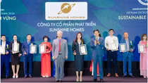 Sunshine Homes được vinh danh Top Thương hiệu Mạnh - Phát triển bền vững 2024