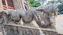 Thông tin mới nhất về bảo vật quốc gia - cặp rồng đá tại Cổ Loa
