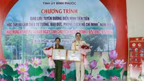 Nhiều gương phụ nữ Công an Bình Phước làm theo gương Bác Hồ