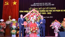 Trường Đại học Sư phạm Hà Nội có tân Hiệu trưởng