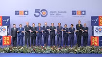 Thủ tướng dự Lễ đón các Trưởng đoàn dự Hội nghị Cấp cao ASEAN - Australia