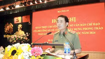 Quán triệt chuyên sâu các văn bản mới, quan trọng về công tác xây dựng phong trào toàn dân bảo vệ ANTQ