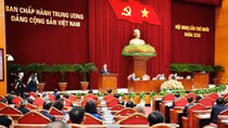 Ngày làm việc thứ nhất của Hội nghị Trung ương 10 khóa XIII