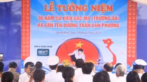 Đặt tên đường phố liệt sĩ Trần Văn Phương hy sinh khi bảo vệ Gạc Ma