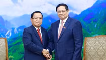 Thủ tướng tiếp Chủ nhiệm Ban Kiểm tra Trung ương, Tổng Thanh tra Nhà nước Lào