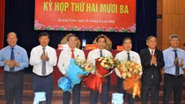Quảng Nam có tân Chủ tịch và 2 Phó Chủ tịch UBND tỉnh