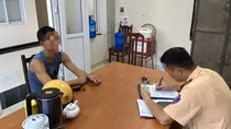 Từ thông tin phản ánh của báo chí, xử lý 1 lái xe tải vi phạm