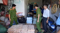 Bình Thuận: Phát hiện hơn 1,4 tấn thực phẩm không rõ nguồn gốc xuất xứ
