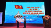Ấm áp nghĩa tình đoàn Công tác của Bộ Công an đến với Trường Sa