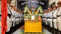 Tổ chức trọng thể lễ truy điệu Trung tá Trần Duy Hùng hy sinh khi làm nhiệm vụ