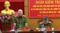Kiểm tra hoạt động của lực lượng PCCC chuyên ngành tỉnh Bà Rịa-Vũng Tàu