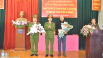 Công an tỉnh Hải Dương khen thưởng công dân dũng cảm bắt cướp