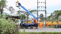 Khôi phục cấp điện cho hơn 4,2 triệu khách hàng chịu ảnh hưởng của bão số 3