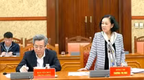 Thường trực Ban Bí thư Trương Thị Mai chủ trì giao ban công tác quý IV/2023
