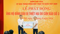 Petrovietnam ủng hộ 20 tỉ đồng giúp đồng bào bị thiệt hại do bão số 3 gây ra