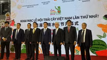 Khai mạc Lễ hội trái cây Việt Nam lần thứ nhất tại Trung Quốc