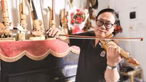 Giai điệu mùa xuân trên chiếc vĩ cầm tre
