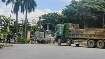 Hiện trường tai nạn liên hoàn 3 người tử vong ở Hà Nội