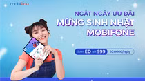 Tưng bừng mừng sinh nhật MobiFone với mobiEdu