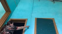 Tạm dừng thi công Quốc lộ 12A làm nứt nhà dân