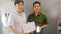 Trung úy Công an xã trả lại 350 triệu đồng bị chuyển nhầm vào tài khoản
