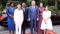 Tổng Bí thư, Chủ tịch nước chủ trì Lễ đón chính thức Tổng thống Mozambique