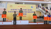 Công an TP Hồ Chí Minh nhất toàn đoàn môn thi Chiến sĩ Công an khỏe