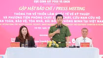 Hơn 450 thương hiệu tham gia triển lãm về kỹ thuật và phương tiện PCCC, CNCH