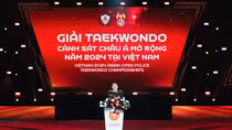 Ấn tượng giải Taekwondo Cảnh sát châu Á mở rộng năm 2024