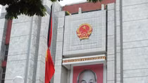 Nhiều địa điểm tại Hà Nội treo cờ rủ tưởng nhớ Tổng Bí thư Nguyễn Phú Trọng
