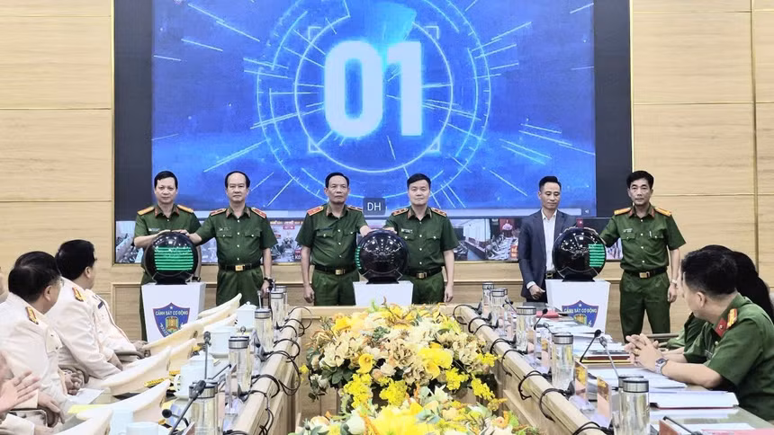 Ra mắt Cổng thông tin điện tử Bộ Tư lệnh Cảnh sát cơ động 