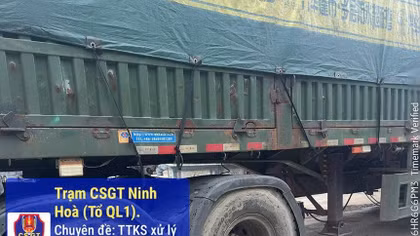 Xử lý xe đầu kéo chở hàng hóa vượt tải trọng cho phép 19% 