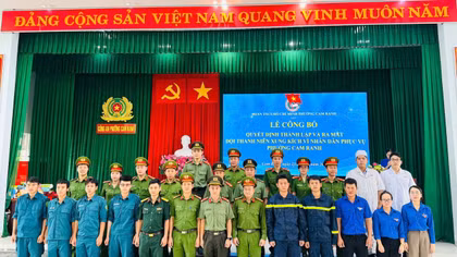  Khánh Hòa: Ra mắt 4 “Đội Thanh niên xung kích vì Nhân dân phục vụ” 