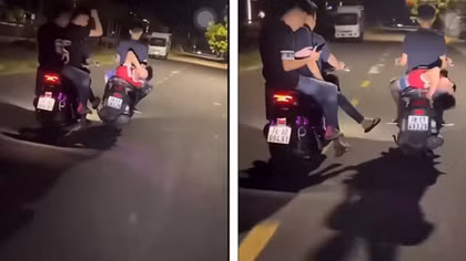 Đắk Lắk: Xử lý nhóm thanh thiếu niên “diễn xiếc” trên xe máy 