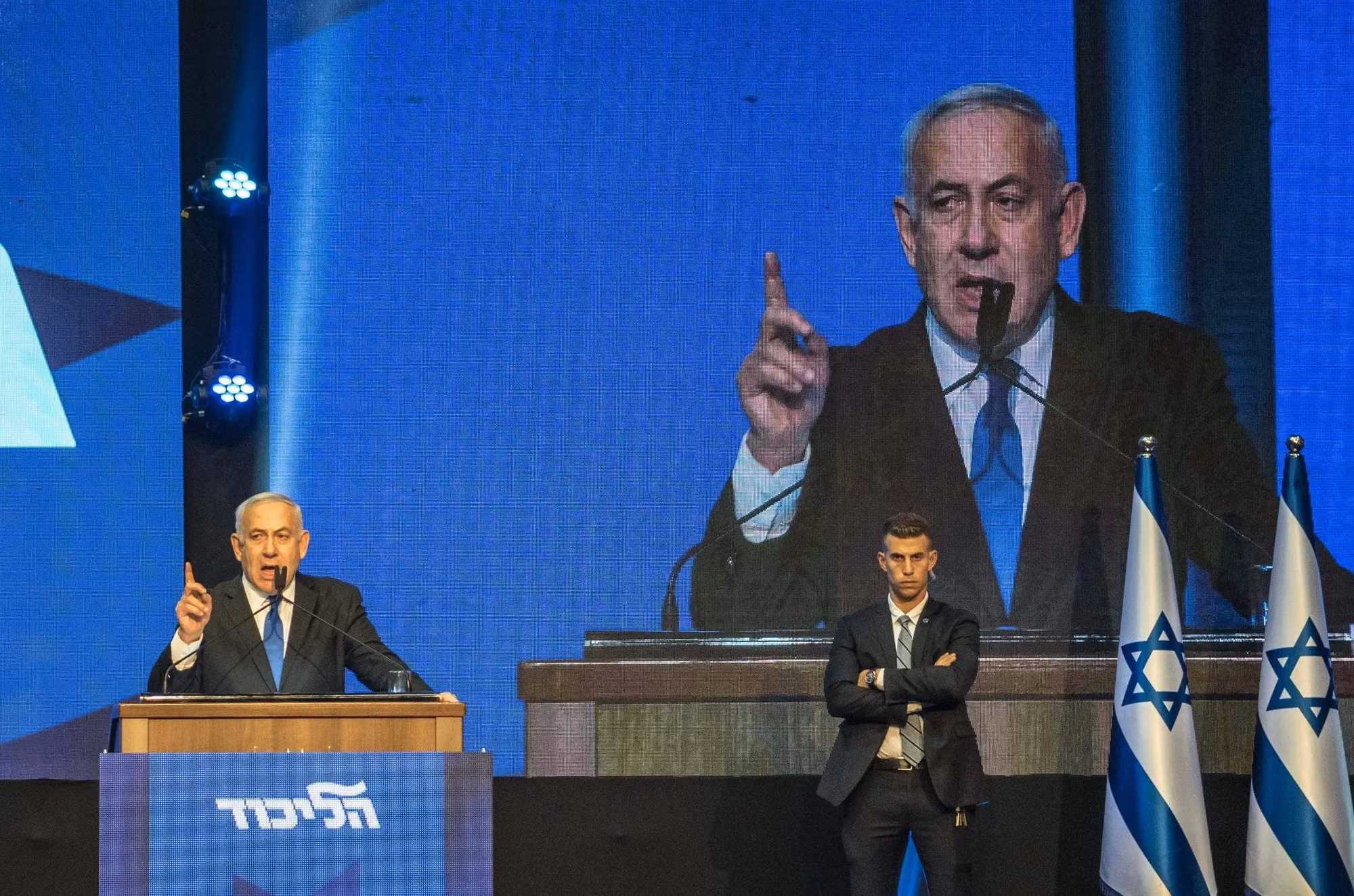 Đảng Likud của Thủ tướng Israel Netanyahu chỉ nhỉnh hơn các đối thủ trong một số cuộc thăm dò