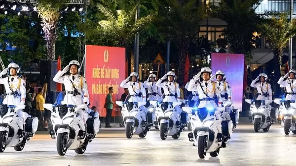 Mãn nhãn màn thực binh tại khai mạc Hội thao CAND 2026