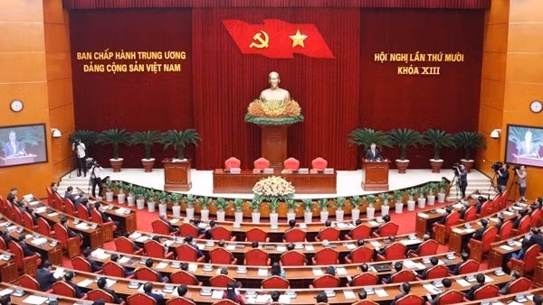 Thông báo Hội nghị lần thứ 10 Ban Chấp hành Trung ương Đảng khóa XIII