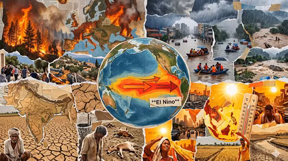 El Nino “đổ thêm dầu vào lửa”
