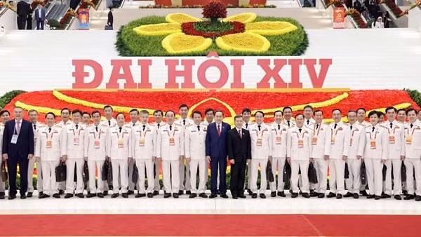 Đoàn đại biểu Đảng bộ Công an Trung ương dự Đại hội XIV của Đảng