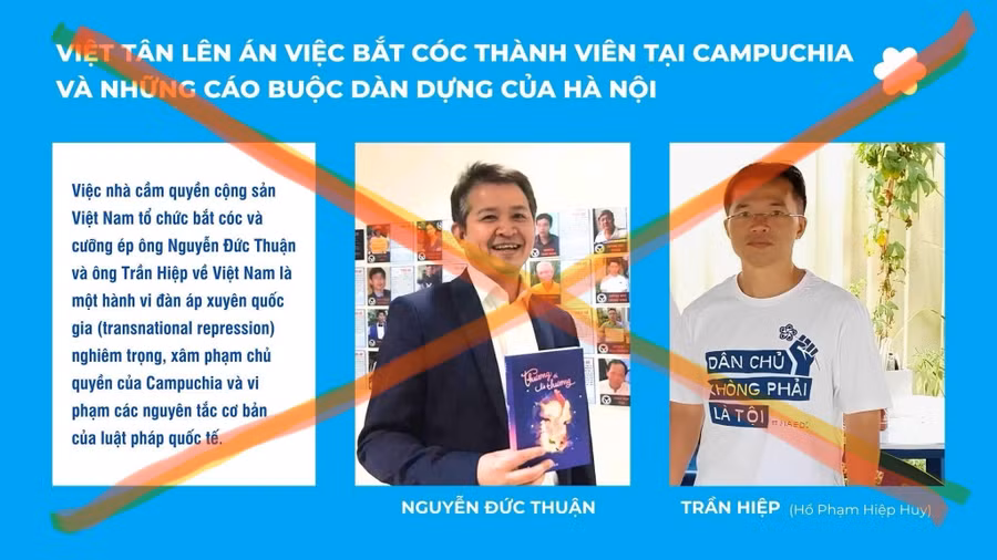 Không thể nhân danh nhân quyền để đánh tráo bản chất, bao che khủng bố
