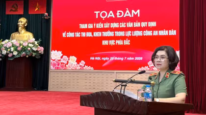 Đổi mới mạnh mẽ tư duy về công tác thi đua, khen thưởng trong Công an nhân dân