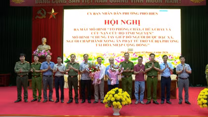 Mô hình "Chung tay giúp đỡ người được đặc xá, người chấp hành xong án phạt tù trở về địa phương tái hòa nhập cộng đồng" sẽ tiếp tục nhân lên những câu chuyện hoàn lương.