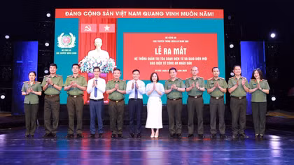 Báo Công an nhân dân ra mắt hệ thống quản trị toà soạn điện tử và giao diện mới
