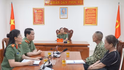Lãnh đạo Bộ Công an tiếp công dân định kỳ tháng 8/2026