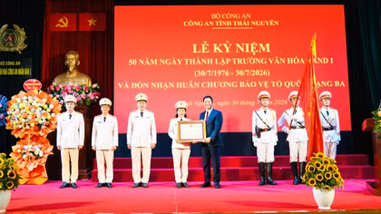 Kỷ niệm 50 năm Ngày thành lập Trường Văn hóa CAND I 